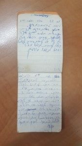הפנקס של אלי, שהפך ליומנו האישי במלחמה