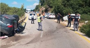 תאונה קטלנית כביש יודפת הררית 2018-06