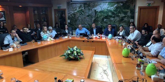 מועצת העיר ישיבה 2018-12