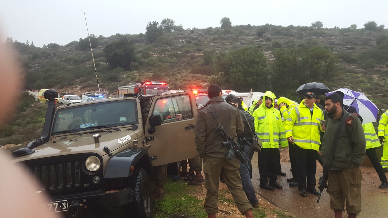 חילוץ נעדר נחל חילזון יחידת חילוץ כיבוי צילום דוברות כבאות והצלה 2019-01