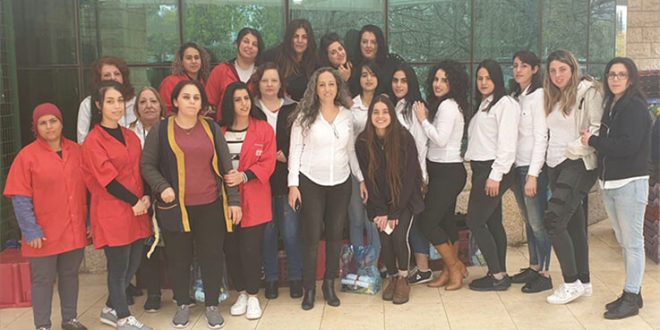 מרכז מזון יהודה צוות עובדות יום האישה 2019-03