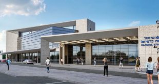 תחנת רכבת כרמיאל מתחם מסחרי הדמיה א. סטודיו - פלנקון אדריכלים ותכנון הנדסי