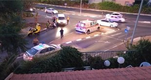 תאונה הולכת רגל הדקל שגיא צילום: יונית ביטון כהן