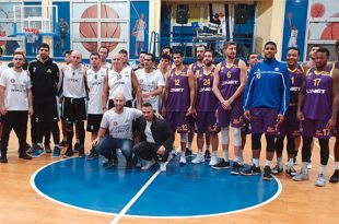 הפועל חולון מכבי נדב כרמיאל משחק נדב באלוה ז״ל צילום אייל מן
