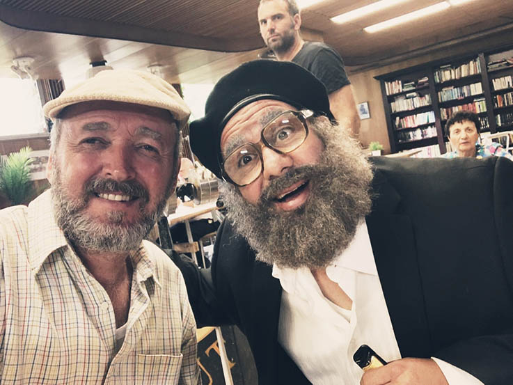 לירן יקוטי ושלום אסייג. צילום: פרטי