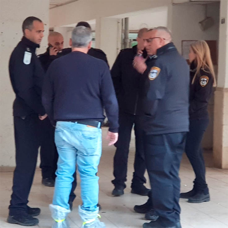רצח כרמיאל תאונה צילום דוברות המשטרה