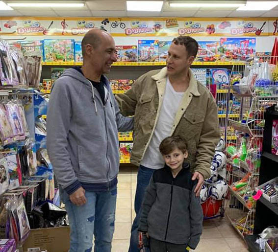 גיא כהן מכבי הישגי כרמיאל ואורן מכפר השעשועים. צילום פרטי
