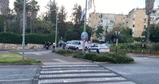תאונה כיכר הדקל שדרות נשיאי ישראל