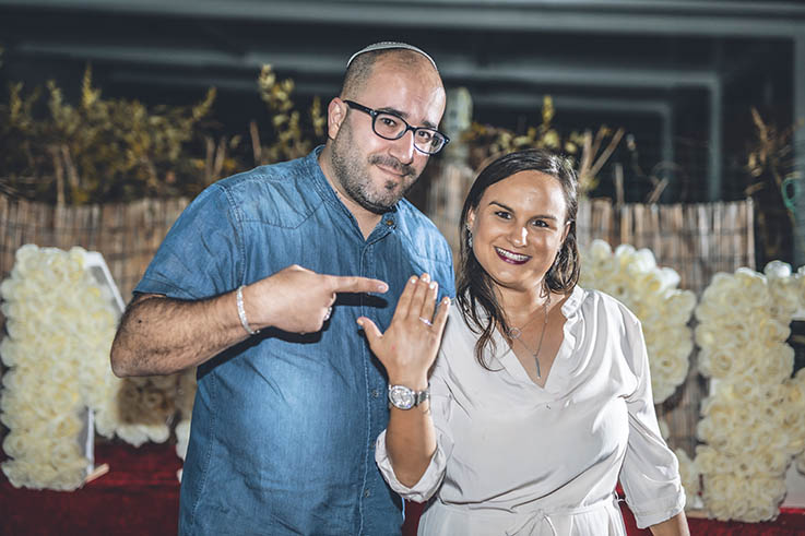 הצעת נישואין אלירן אזולאי וטליה דוגמא צילום ארטיום ז׳יבטין