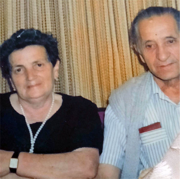 אנה ומאיר סולומון ז״ל. צילום מהאלבום המשפחתי