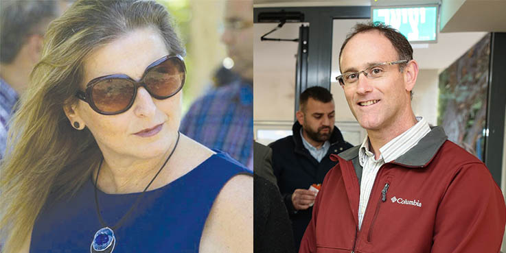 רז טישלר ולילך וקסמן רנה. צילומי ארכיון