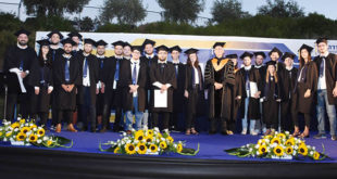 טקס סיום בוגרים במכללה האקדמית להנדסה אורט בראודה. צילום: רמי פכט