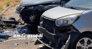 הנזקים בעקבות פיצוץ הרכב בכרמיאל. צילום עמאר אסדי בטלגרם