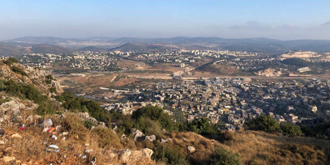 כרמיאל ובקעת בית הכרם. צילום ארכיון