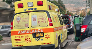ניידת טיפול נמרץ מגן דוד אדום. צילום פרטי 2021-11