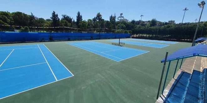 מגרשי טניס טופ קלאב שדרוג צילום דוברות עיריית כרמיאל