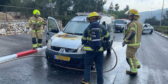 דליקה רכב שדרות נשיאי ישראל