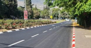 רחוב כביש בכרמיאל נוף בינוי צילום עיריית כרמיאל