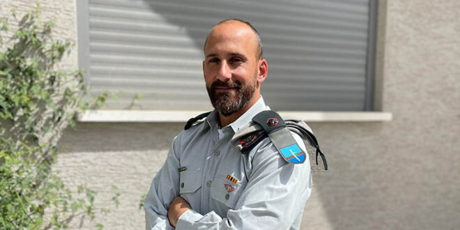 רס״ן סלמאן חיחי. צילום דובר צה״ל