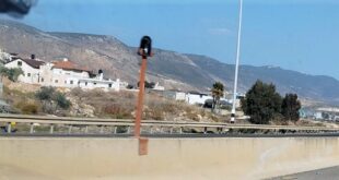 מצלמה טקטית בכביש כרמיאל-עכו. צילום פרטי