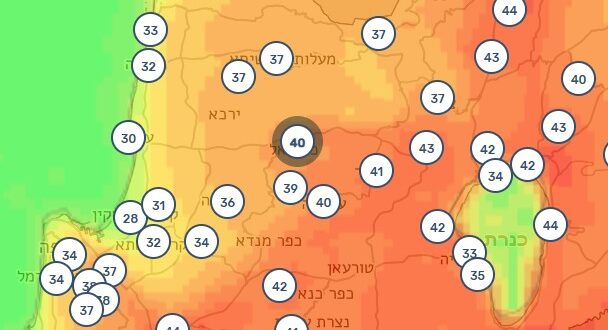 תכינו את המזגנים: האם ישבר שיא החום?