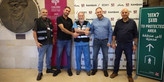בצל המתקפה האיראנית: רשת "סאלח דבאח ובניו" תרמה למעלה מחצי טון בשר לצוותי הקריה הרפואית רמב"ם